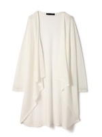 ニット変形カーディガン/ネイビー(120)