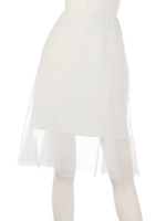 マーメイドタイトスカート/白