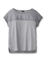 [L]シルケットスムースプルオーバー/ホワイト(002)