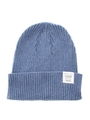 【AZUL by moussy】インディゴ調リブ編みニットCAP/BLU