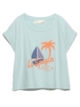 トロピカルTシャツ/NVY