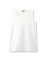 プリマシャインポイントラメタンクトップ/ホワイト(002)