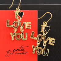 I LOVE YOU ピアス