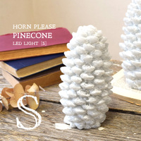 LEDライト ウィンターフォレスト パインコーン【S】