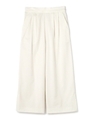 SIDE BENT PANTS/ホワイト(030)