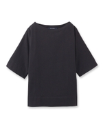 SOFIE D'HOOREボートネックコットンプルオーバー/ネイビー(093)