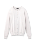 【UVカット機能】[S]クルーネックニットカーディガン/マスタード(033)