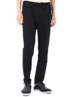 【AZUL by moussy】スキニードビーブラックパンツ/BLK