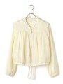 【LIZ LISA】サテンブルゾン/イエロー