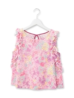 インクジェットレースブラウス/ピンク(172)