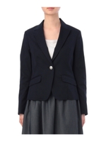 ピークドラペルテーラードジャケット/ネイビー(093)