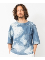 CRSH＆RM デニムPOシャツ/ブルー(492)