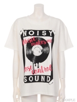NOISY SOUND Tシャツ/スミクロ