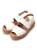 gaimo 太ストラップサンダル/ブラック(019)