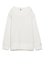 【W&E】ボンディングプルオーバー/WHT