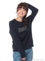 ステッチロゴスウェット/Navy