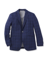 CS_クールジャケット#ウィンドウペン/チャコールグレー(214)