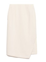 スリットタイトスカート/WHTxBLK