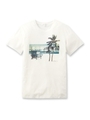 ◆デザインプリントTシャツ/ホワイト(701)