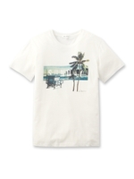◆デザインプリントTシャツ/ホワイト(701)