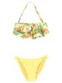 トロピカルフリルビキニ/YELLOW
