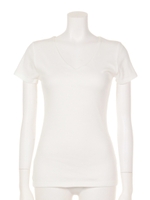 ベーシックVネックトップス/ブラック