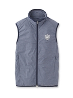 メランジタフタダブルZIPベスト/レモンイエロー(931)