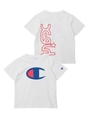 CHAMPION/S/S TEE BIG C(4T〜7T)/WHITE