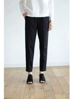 【AZUL by moussy】テーパードイージーパンツ/BLK