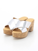 【CASSELINI】クロスベルトサンダル/SILVER