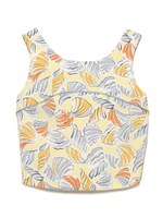 シェル柄ノースリトップス/SAX