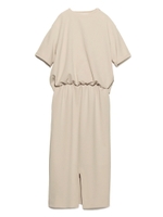 ブラウジングジョーゼットワンピース/BEG