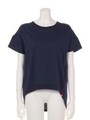 RIB BOAT NECK T/NVY