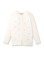 TRAZZO DONNA モチーフドットカーディガン/オフホワイト(003)