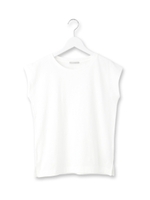 オーガニックコットンフレンチTシャツ/ブラック系(015)