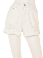 裏毛コンビデニムSPT/ＷＨ/ＷＨ