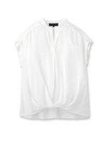 [L]クラウディアローンシャツ/ホワイト(001)