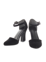 【AZUL by moussy】フェイクスウェードセパレートパンプス/L/GRY