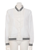 【ANAP】ナイロンスタジャン/WH