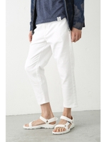 【AZUL by moussy】カラードビーリメイクアンクルパンツ/WHT