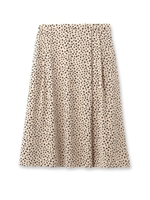 ハートドットスカート/ベージュ(152)