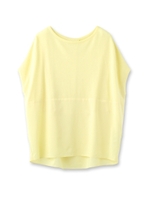 切り替えシンプルニット/ベージュ(052)