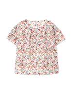 《Liberty》ポピー＆デイジーブラウス/レッド(100)