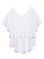 【emmi studio】レイヤードトップス/WHT