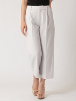 【カタログ掲載】タックワイドパンツ/グレー