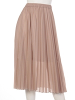 シアプリーツスカート/オフ