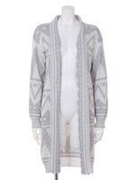 オルテガロングカーデ/ベージュ