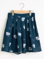 フラワーキュロットパンツ/柄Ｃ