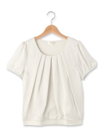 フロントタックUネックカットソー/イエロー系(030)