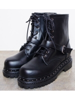 8HOLES BOOTS(SMOOTH)/BLACK